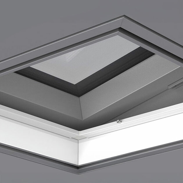 Express Levering FAKRO insectenhor AMV voor lichtkoepel of platdakraam 140x140
