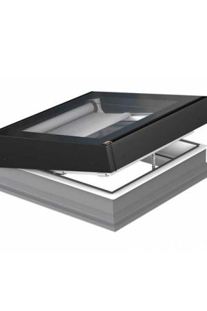 Bestel Nu FAKRO platdakraam elekrisch DEZ-A P2 incl. screen AMZ/Z 90x120