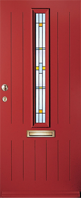 Weekamp WK1312 Glas in Lood Jaren 30 Hoge Kwaliteit