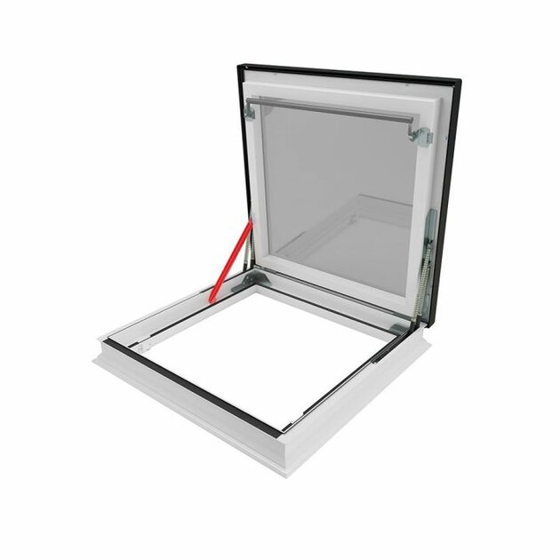 Actieprijs Fakro daktoetreding lichtkoepel vlakglas DRG 100x100