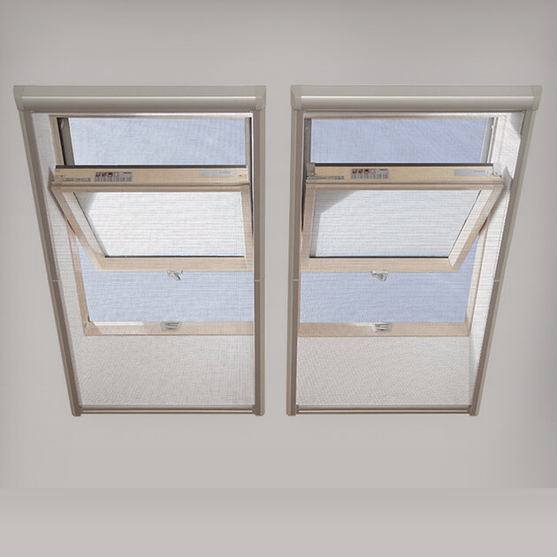 Snelle Levering Fakro insectenhor zilver AMS/A 66x240 cm