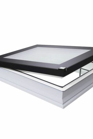 Beperkt Aanbod Fakro platdakraam elektrisch DEF DU6 100x100 cm