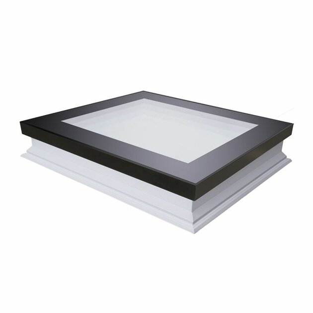 Actieprijs Fakro platdakraam vast DXF DU6 60x90 cm