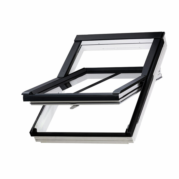 Weekendaanbieding Fakro tuimeldakraam Retro FTU-X KUMX P50 66x118 cm