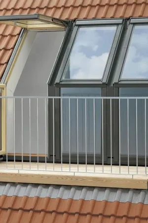 Beste Prijs VELUX Dakterrasvenster - 2x GEL M08 2065 + VEB M35 2065 + VEA M35 2065 + EBY W10 2100