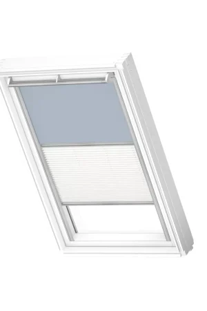 Beperkt Aanbod VELUX Verduisterend rolgordijn + plissé - DFD PK04 4576S