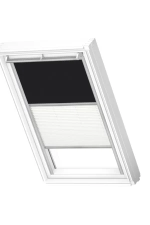 Aanbieding VELUX Verduisterend rolgordijn + plissé - DFD C02 3009S