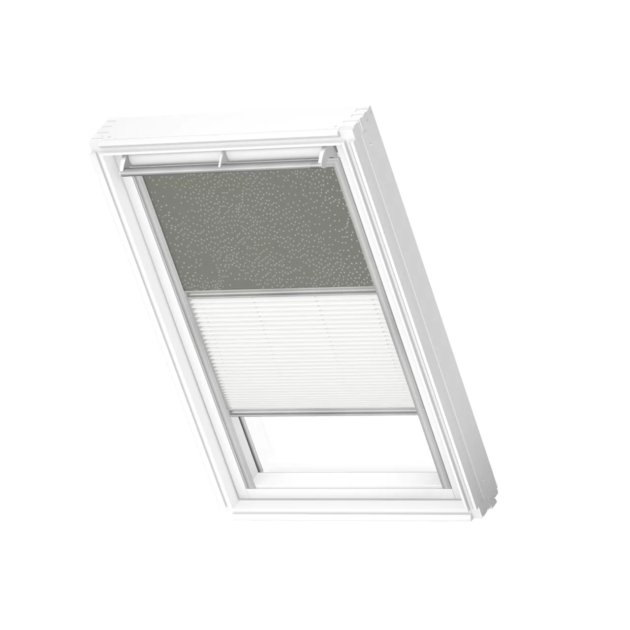 Alleen Vandaag VELUX Verduisterend rolgordijn + plissé - DFD U04 4575SWL
