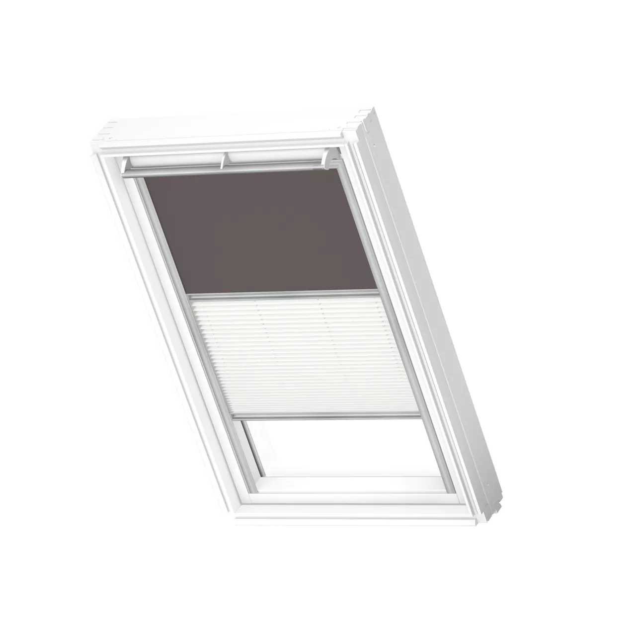 Alleen Vandaag VELUX Verduisterend rolgordijn + plissé - DFD U04 4577S