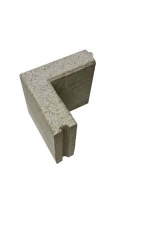Weekendaanbieding Opsluitband hoekstuk 6x30x25/25 cm grijs