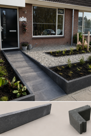 Betonbanden 7x40x100 antraciet Lage Prijs