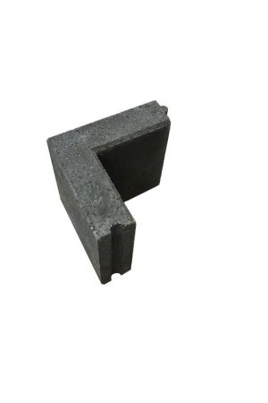 Betonband hoekstuk 7x40x25/25 cm antraciet Snelle Levering