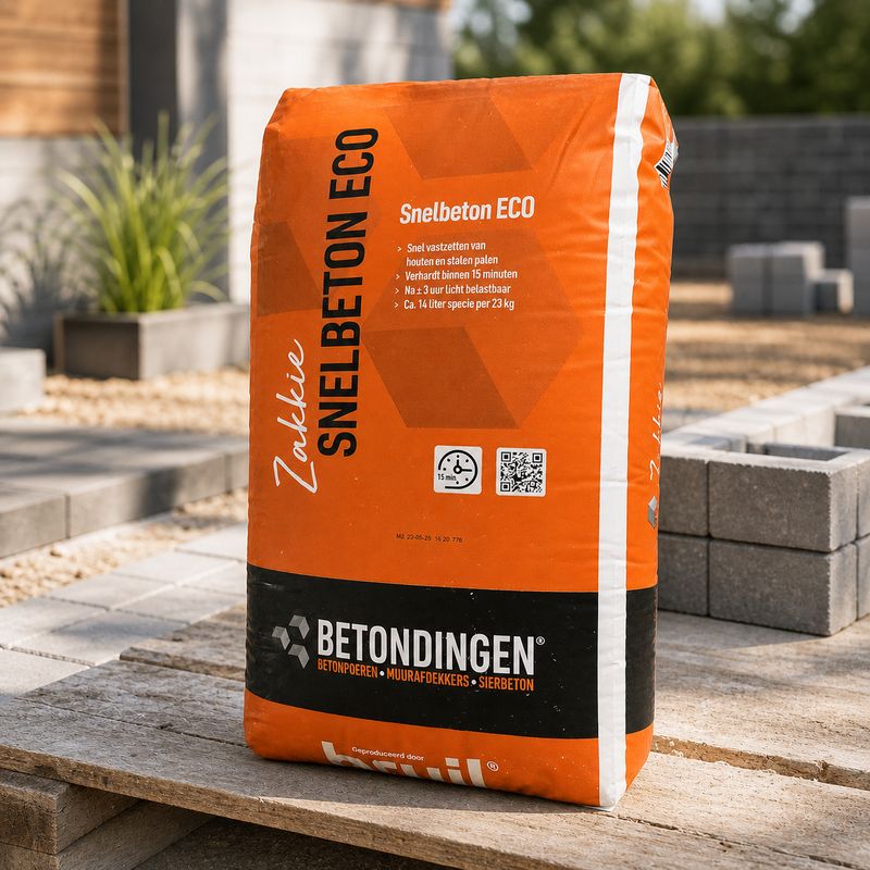 Actieprijs Snelbeton Eco Betondingen plastic zak