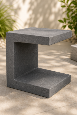 Populair U elementen beton 50cm antraciet