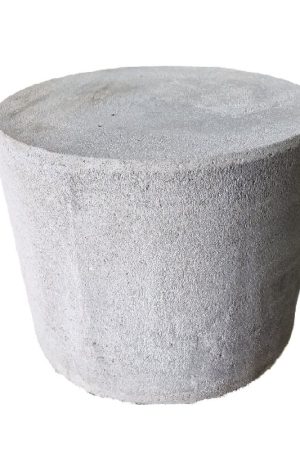 Betonnen poef Ø50 en 40 cm hoog antraciet grijs Veilige Betaling