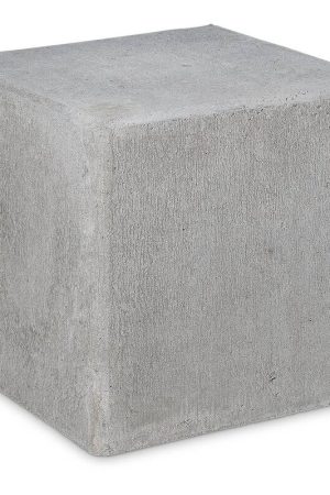 Populair Kubus grijs beton 50 cm