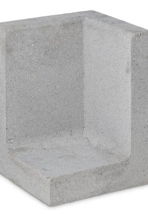 Bestel Nu L element hoek 50 cm hoog en 30 cm breed grijs