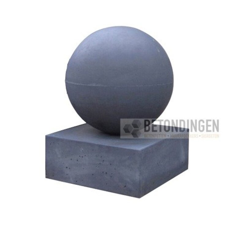 Betonnen bol op voet 40 cm Lage Kosten