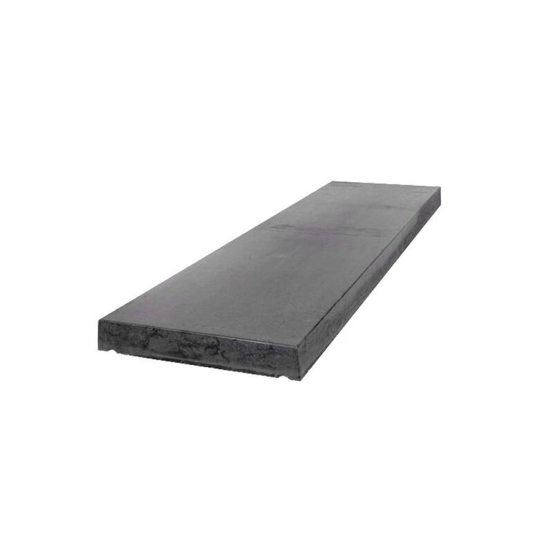 Bestel Nu Muurafdekkers beton vlak antraciet 15x100