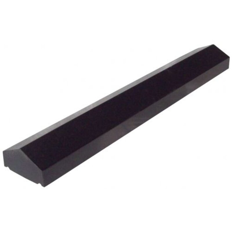 Speciale Aanbieding Muurafdekkers beton 2-zijdig zwart gecoat 15x100