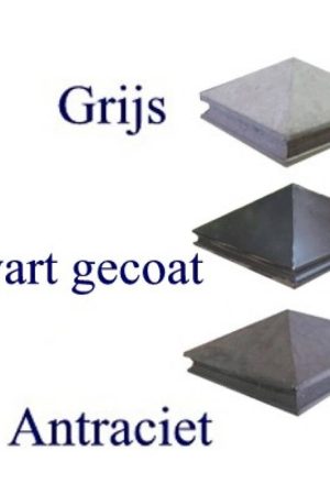 Actieprijs Paalmutsen met sierrand 65x65 cm