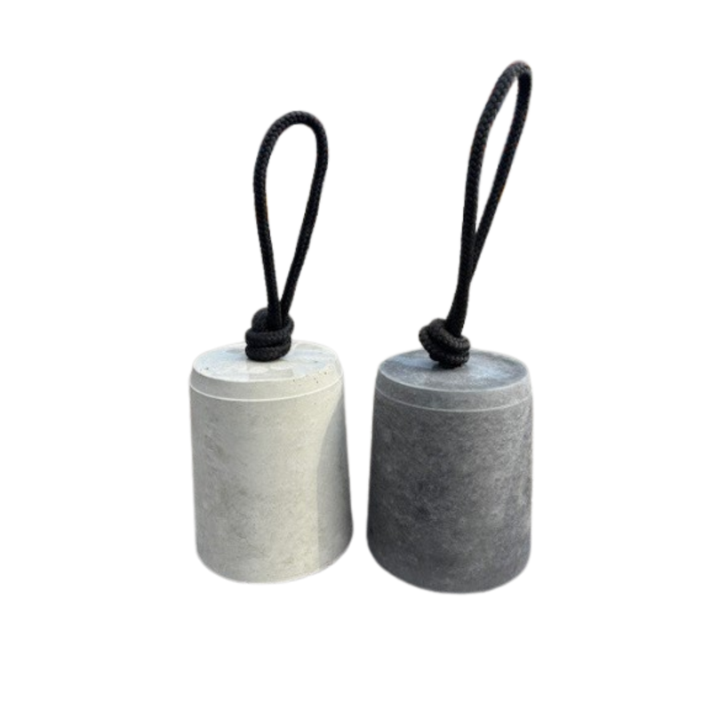 Betonnen Deurstopper met zwart touw 15,5 cm Koop Online