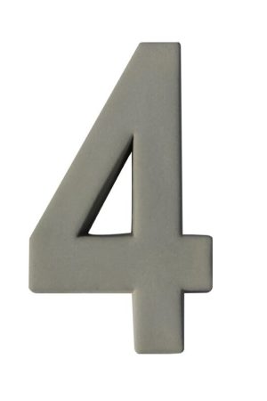 Betonnen huisnummer 4 GROOT Koop Vandaag
