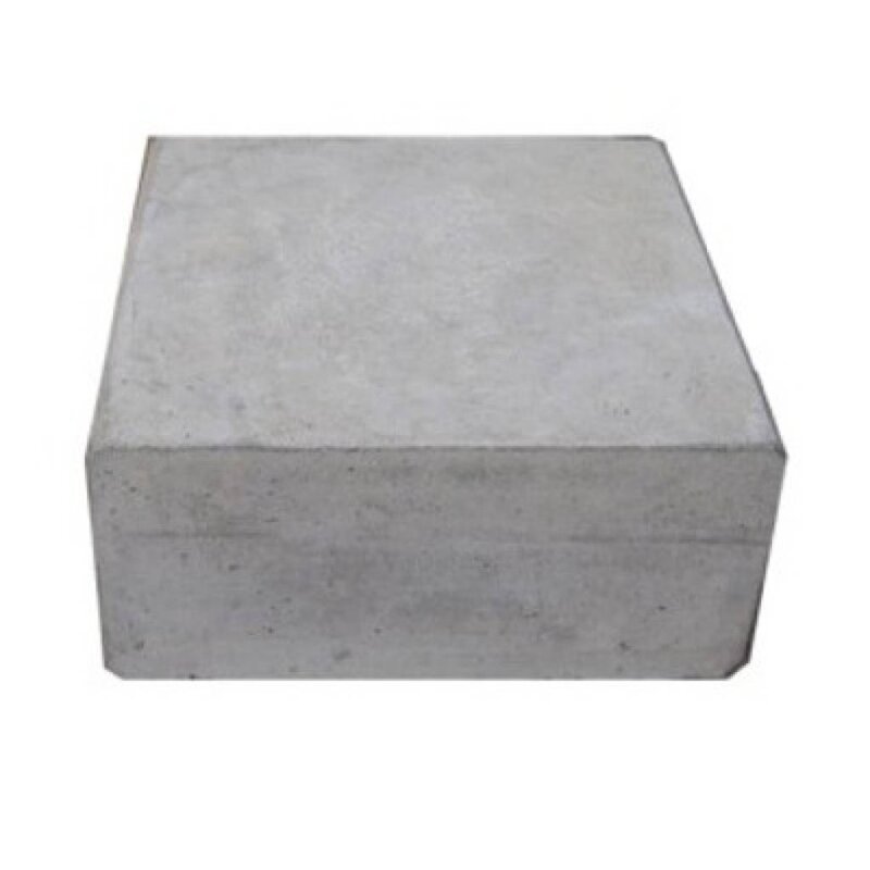 Gereduceerde Prijs Hoeksteen grijs 42x10 cm