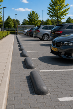 Stootbanden ROND antraciet Voordeelprijs