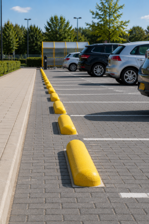 Stootbanden ROND geel Bestseller