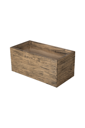 Bloembak Stonewood 90x45 cm en 40 cm hoog Must-Have