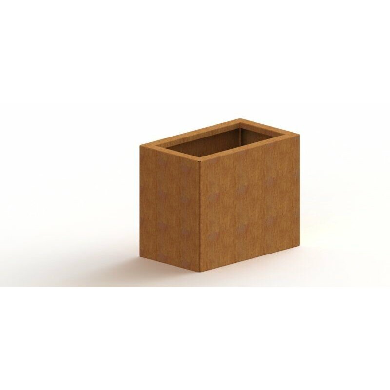 Aanbieding Cortenstaal plantenbak Texas 30x50 cm
