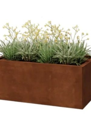 Cortenstaal plantenbak Texas 100x60 cm Gratis Retour