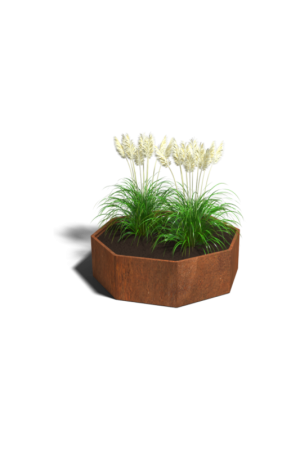 Cortenstaal plantenbak Chicago 80 cm Fabrieksprijs