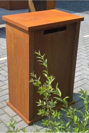 Rechtstreeks Van De Fabrikant Cortenstaal Brievenbus Arizona type M