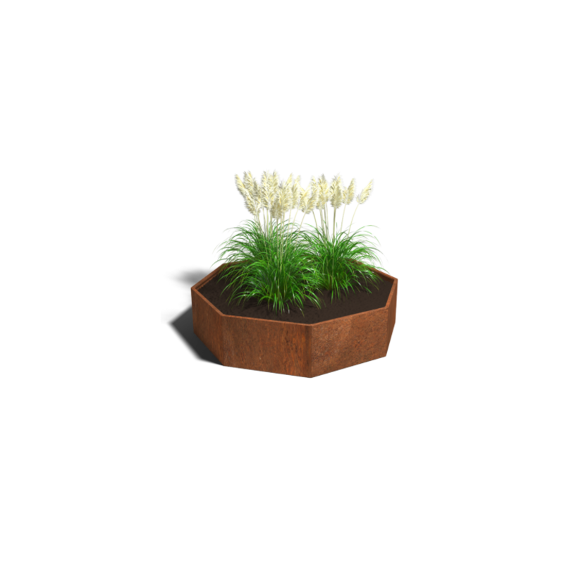 Betrouwbaar Cortenstaal plantenbak Chicago 100 cm