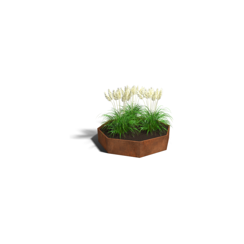 Alleen Vandaag Cortenstaal plantenbak Chicago 120 cm