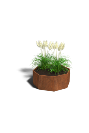 Tijdelijk Beschikbaar Cortenstaal plantenbak Chicago 70 cm