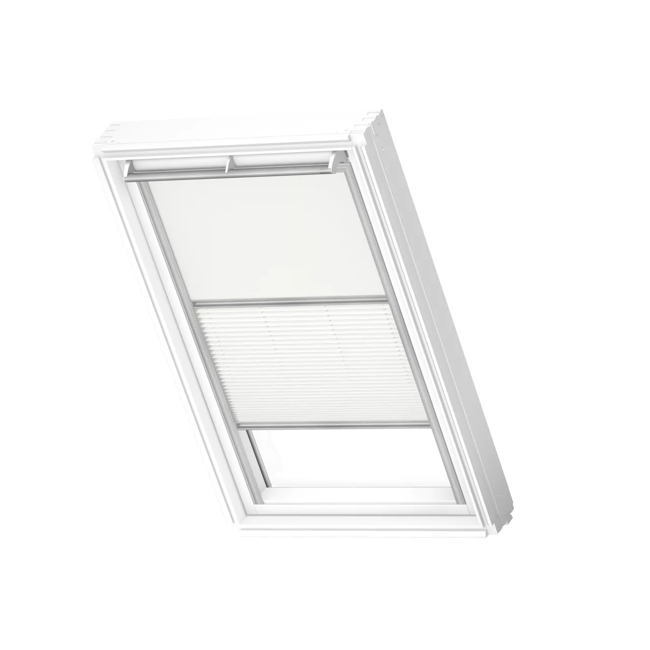 Alleen Vandaag VELUX Verduisterend rolgordijn + plissé - DFD CK01 1025SWL