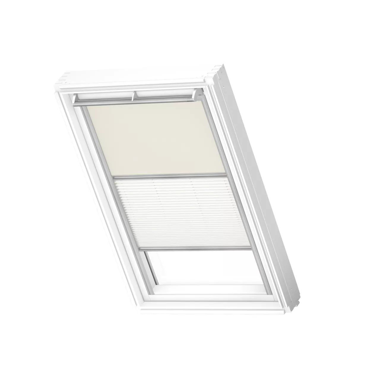 Beste Prijs VELUX Verduisterend rolgordijn + plissé - DFD CK06 1085SWL