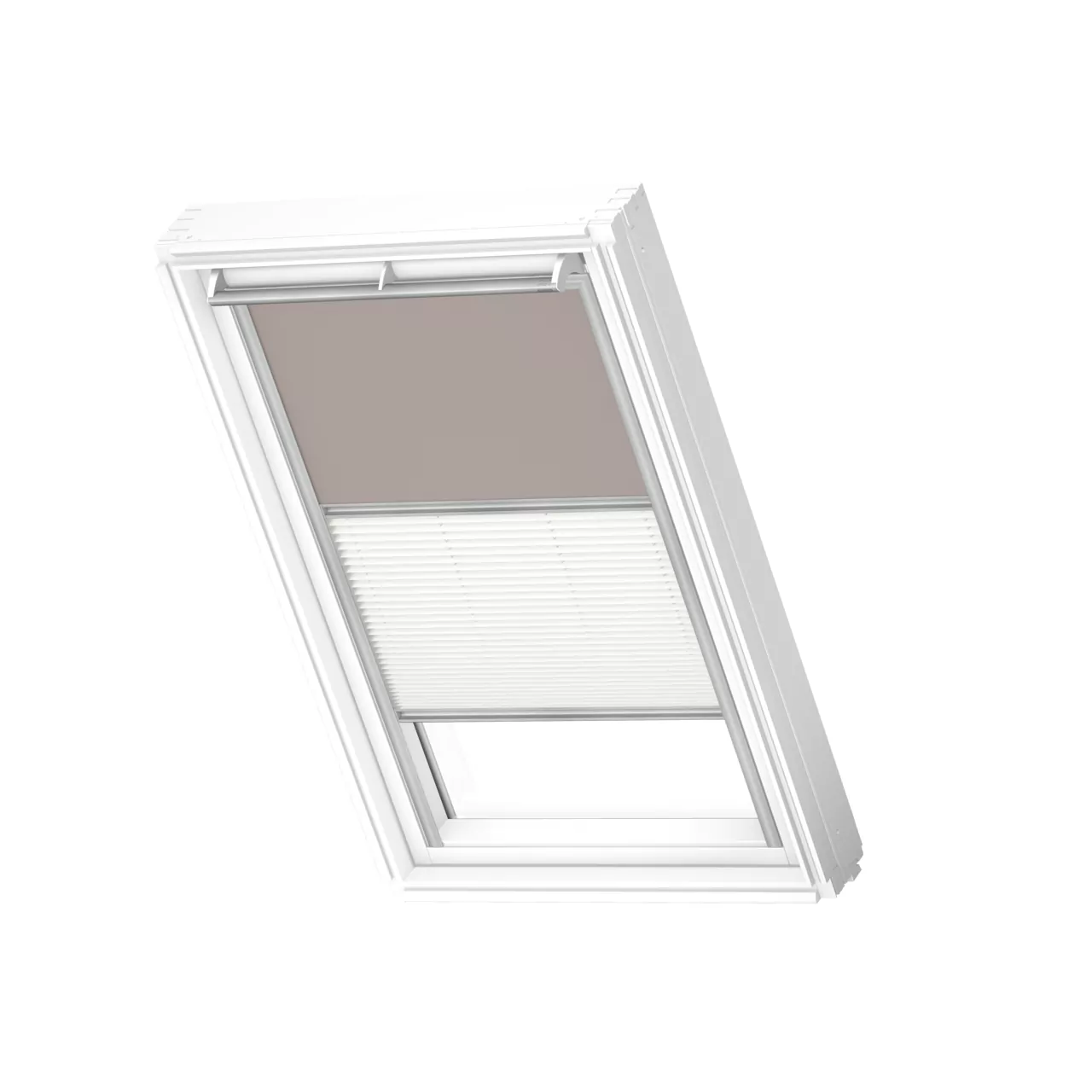 Actieprijs VELUX Verduisterend rolgordijn + plissé - DFD SK08 4580SWL