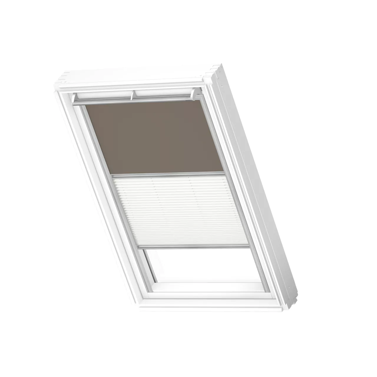 Weekendaanbieding VELUX Verduisterend rolgordijn + plissé - DFD UK04 4574SWL