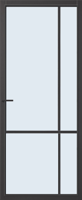 Bestel Nu CanDo Lincoln Zwart Blank glas