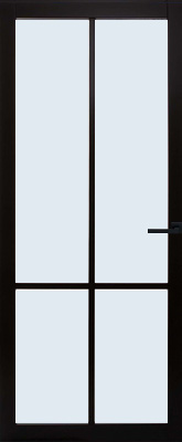 Direct Verzonden Austria Nero Legno Brescia Blank glas