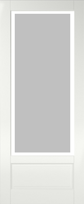 ALBO DC 1001 Mat glas met blanke rand Superprijs