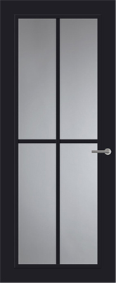 Nieuw Svedex FR510 Diep Zwart Rook glas