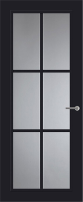 Merkproduct Svedex FR511 Diep Zwart Rook glas