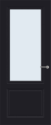 Gecertificeerd Svedex CE114 Diep Zwart Blank glas