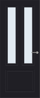 Betrouwbaar Svedex CE121 Diep Zwart Blank glas