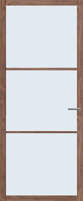 Betrouwbaar Svedex NDB901 Donkere eik blank glas